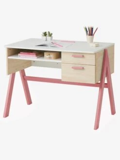 Vertbaudet 6 Bureau Enfant Coloriage Rose - Vertbaudet