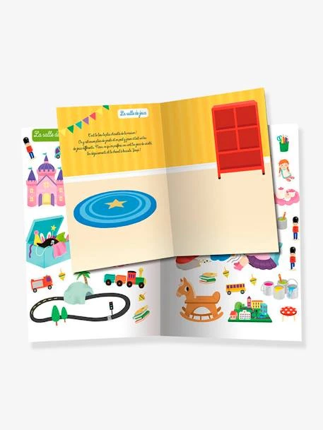 Cahier D'activités Mes Premiers Autocollants - Mes Premiers Autocollants A La Maison AUZOU Multicolore - Auzou 4 Cahier D'activités Mes Premiers Autocollants - Mes Premiers Autocollants A La Maison AUZOU Multicolore - Auzou – Image 2