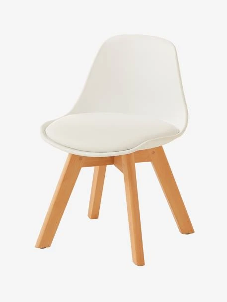 Chaise Maternelle Scandinave, Assise H 31,5 Cm Blanc - Vertbaudet 3 Chaise Maternelle Scandinave, Assise H 31,5 Cm Blanc - Vertbaudet