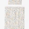 Couette + Oreiller Poupon En Gaze De Coton Blanc Fleuri - Vertbaudet 1 Couette + Oreiller Poupon En Gaze De Coton Blanc Fleuri - Vertbaudet -Vertbaudet couette oreiller poupon en gaze de coton