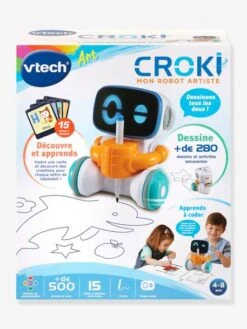 Croki Mon Robot Artiste - VTECH Multicolore - Toutes Les Marques -Vertbaudet croki mon robot artiste vtech 2