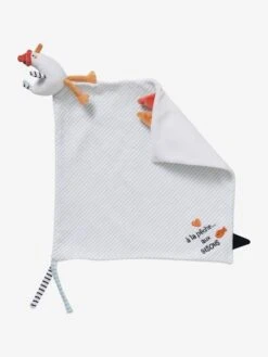 Nouvelles Arrivées 15 Doudou Carré LEON SUR LE PONTON Multicolore - Vertbaudet