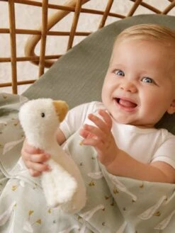 Hochet Couineur Little Goose - LITTLE DUTCH Blanc - Little Dutch 9 Hochet Couineur Little Goose - LITTLE DUTCH Blanc - Little Dutch -Vertbaudet hochet couineur little goose little dutch 3