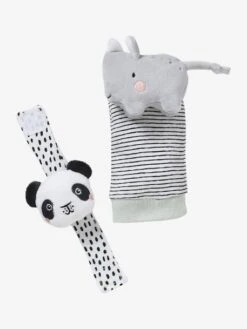 Hochets Mains Et Pieds TANZANIE Multicolore - Vertbaudet -Vertbaudet hochets mains et pieds tanzanie 2