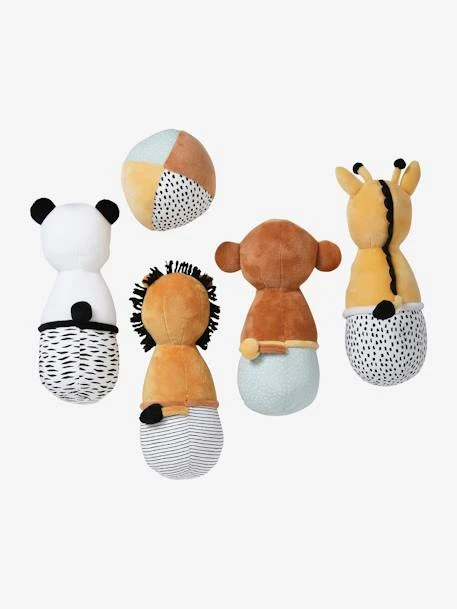 Jeu De Quilles En Tissu TANZANIE Multicolore - Vertbaudet 8 Jeu De Quilles En Tissu TANZANIE Multicolore - Vertbaudet – Image 6