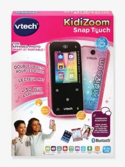 Kidizoom Snap Touch - VTECH Rose - Toutes Les Marques -Vertbaudet kidizoom snap touch vtech 5