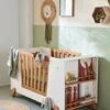 Lit Bébé Avec Barrière Amovible + Rangement Bibliothèque LIGNE PIROUETTE Blanc - Vertbaudet 1 Lit Bébé Avec Barrière Amovible + Rangement Bibliothèque LIGNE PIROUETTE Blanc - Vertbaudet -Vertbaudet lit bebe avec barriere amovible rangement bibliotheque ligne pirouette