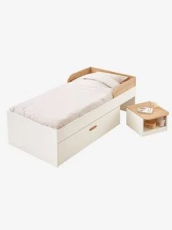 Lit Enfant Multi Rangements HAPPY Blanc - Vertbaudet -Vertbaudet lit enfant multi rangements happy 2
