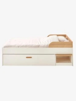 Lit Enfant Multi Rangements HAPPY Blanc - Vertbaudet -Vertbaudet lit enfant multi rangements happy 4