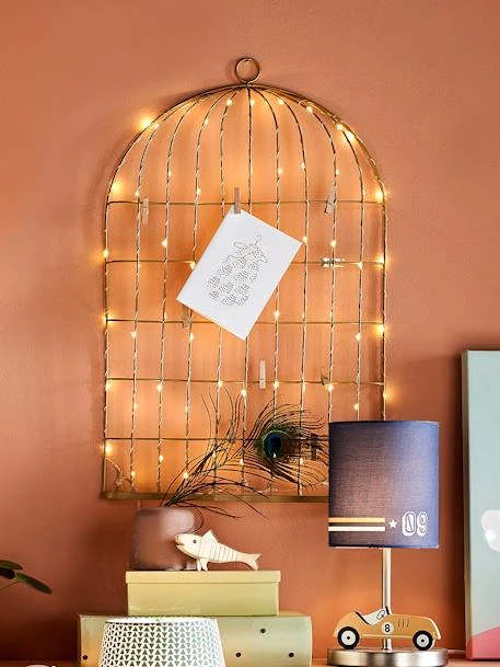 Pêle-mêle Lumineux Cage à Oiseaux Doré - Vertbaudet 5 Pêle-mêle Lumineux Cage à Oiseaux Doré - Vertbaudet – Image 3