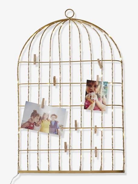 Pêle-mêle Lumineux Cage à Oiseaux Doré - Vertbaudet 3 Pêle-mêle Lumineux Cage à Oiseaux Doré - Vertbaudet