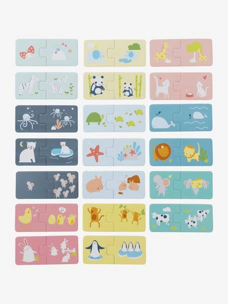 Puzzle D'association Duo - Les Familles D'animaux Multicolore - Vertbaudet 3 Puzzle D'association Duo - Les Familles D'animaux Multicolore - Vertbaudet