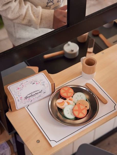 Restaurant En Bois FSC® Multicolore - Vertbaudet 3 Restaurant En Bois FSC® Multicolore - Vertbaudet