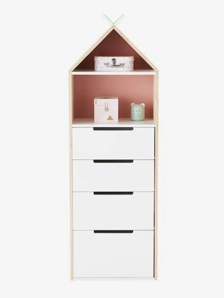 Semainier Fond Réversible Bleu Ou Rose LIGNE TIPILI Bleu Clair - Vertbaudet 6 Semainier Fond Réversible Bleu Ou Rose LIGNE TIPILI Bleu Clair - Vertbaudet – Image 4