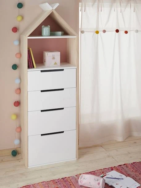 Semainier Fond Réversible Bleu Ou Rose LIGNE TIPILI Bleu Clair - Vertbaudet 7 Semainier Fond Réversible Bleu Ou Rose LIGNE TIPILI Bleu Clair - Vertbaudet – Image 5