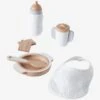 Set Accessoires Repas Poupon En Bois FSC® Blanc - Vertbaudet -Vertbaudet set accessoires repas poupon en bois fsc