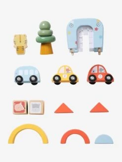 Table D'activités Circuit De Voitures En Bois FSC® Beige - Vertbaudet -Vertbaudet table dactivites circuit de voitures en bois fsc 5