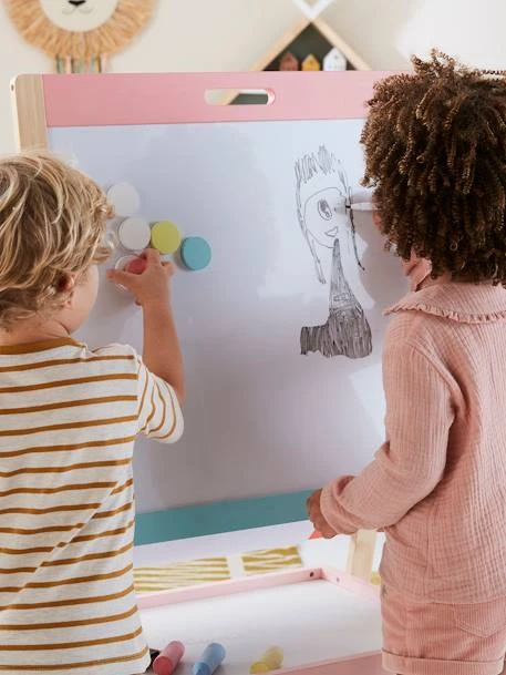 Tableau 4 En 1 En Bois FSC® Vert - Vertbaudet 4 Tableau 4 En 1 En Bois FSC® Vert - Vertbaudet – Image 2