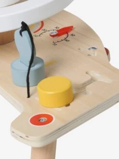 Tablette Volant De Voiture En Bois FSC® Beige - Vertbaudet -Vertbaudet tablette volant de voiture en bois fsc 5