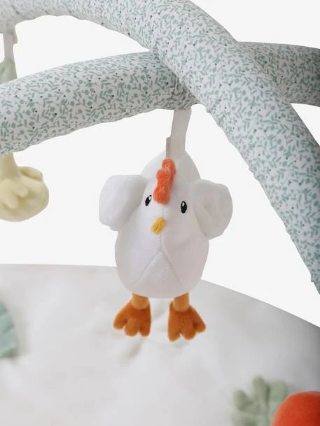 Tapis D'éveil Avec Arches En Coton Nid D'abeille LOVELY FARM Lovely Farm - Multicolore - Vertbaudet 7 Tapis D'éveil Avec Arches En Coton Nid D'abeille LOVELY FARM Lovely Farm - Multicolore - Vertbaudet – Image 5