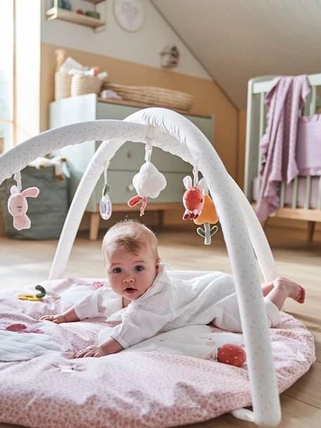 Tapis D'éveil Avec Arches VOYAGE AU PAYS ROSE Rose - Vertbaudet 4 Tapis D'éveil Avec Arches VOYAGE AU PAYS ROSE Rose - Vertbaudet – Image 2